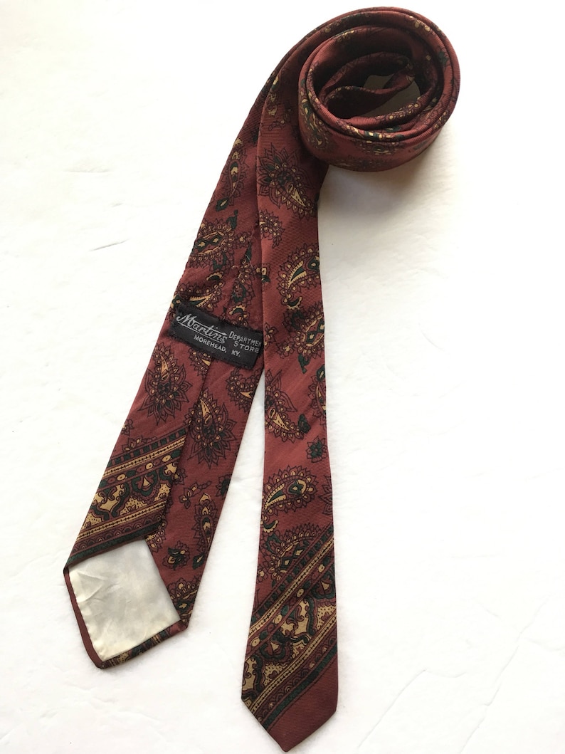 1960s skinny ties