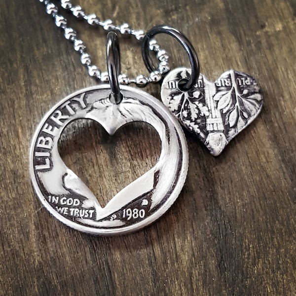 1980 coin necklace Outlet