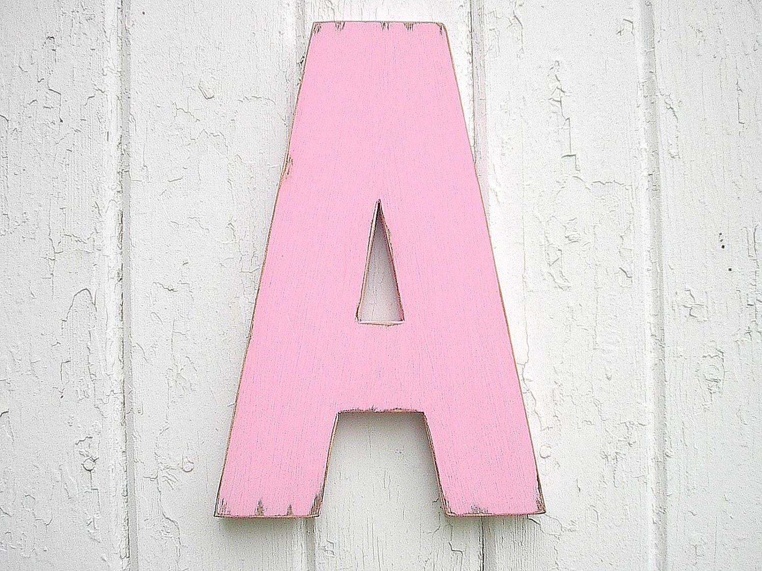 Wooden Letters A 12 inch Alphabet Signs Nursery Etsy
