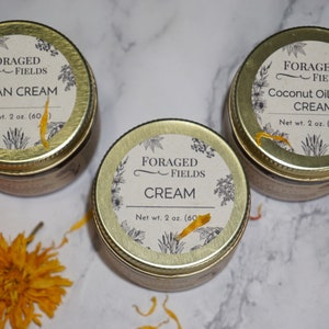 Natural Face Cream, High Quality Balm, Body Moisturizer, Zero Waste, No Plastic, Small Batch, Handmade with Love, Seasonal Ingredients, Eco image 5