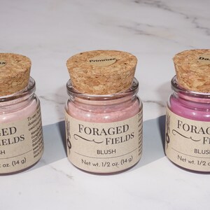 Natural Powder Blush Makeup - Handmade, Small Batch, Clay and ...