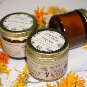 Natural Face Cream, High Quality Balm, Body Moisturizer, Zero Waste, No Plastic, Small Batch, Handmade with Love, Seasonal Ingredients, Eco
