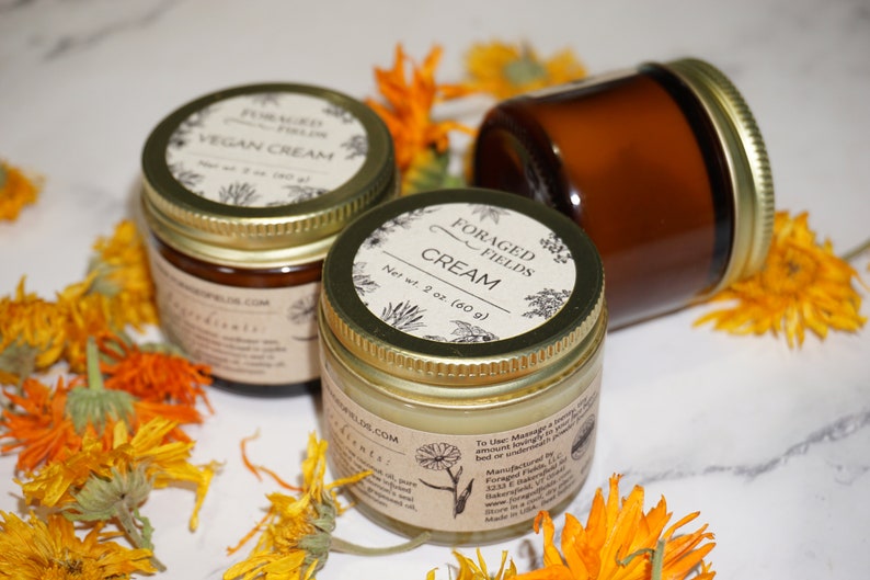 Natural Face Cream, High Quality Balm, Body Moisturizer, Zero Waste, No Plastic, Small Batch, Handmade with Love, Seasonal Ingredients, Eco image 3