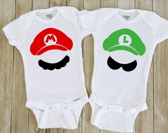 Mario hotsell baby clothes