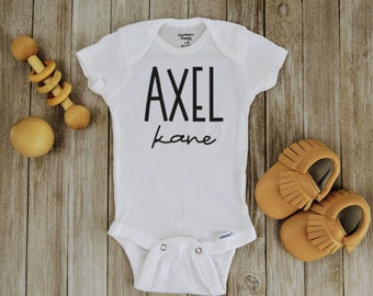 Custom Name Onesie boy, Custom Name Onesie Girl, Newborn coming home outfit, cute baby Onesie, Personalized baby Onesie, New baby gift