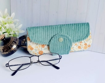 Eyeglass case, fabric pouch, eyeglass accessories, eyeglass case for grandma, gift for mom