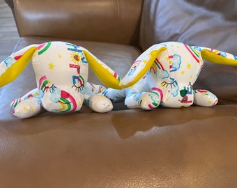 Rainbow Baby Sleeping Puppy Plush: Get Well Gift