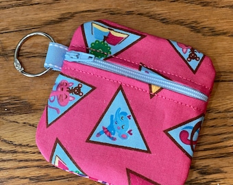 Zippered Pouch Made with Girl Scout Fabric
