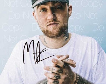 Mac Miller signed photo 8X10 picture 