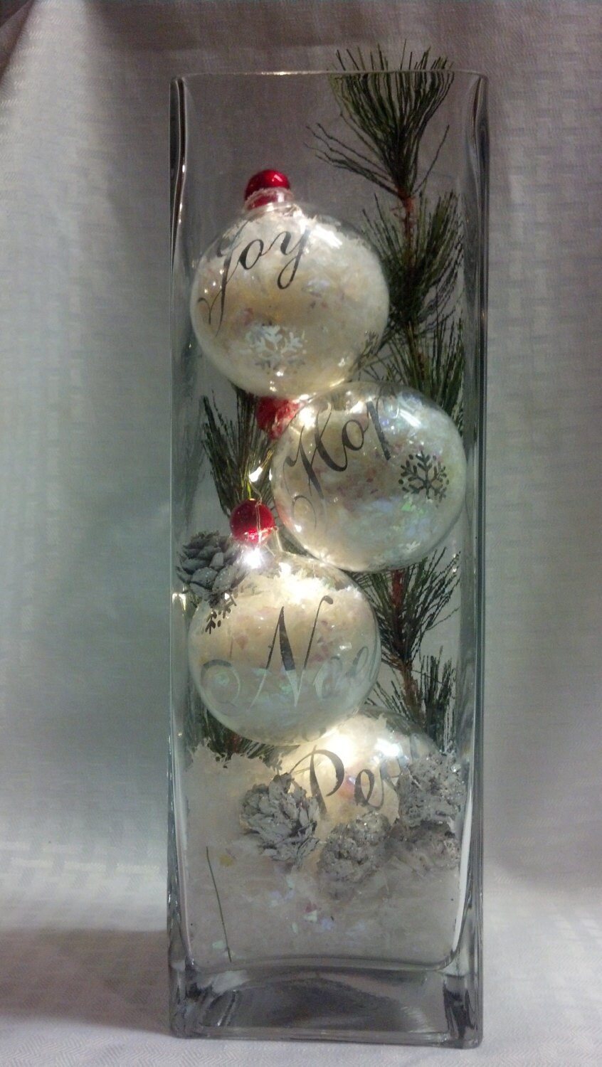 Ornaments With Lights Inside/snow and Light Ornaments/tall Etsy Canada