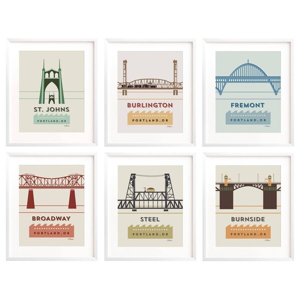 Portland Bridge Set (12)