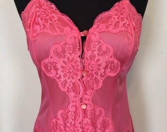 USA Made Nancy King Lingerie Baby Doll w// Thong /& Skirt Size 1X Black//Blue #470L