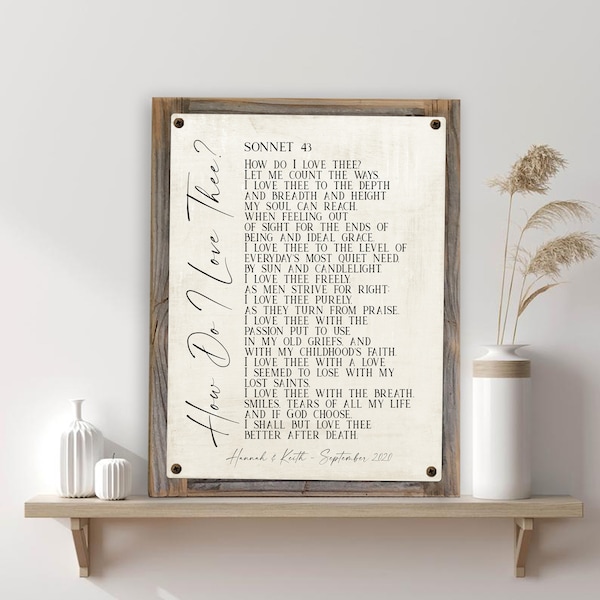 Love Poem Etsy