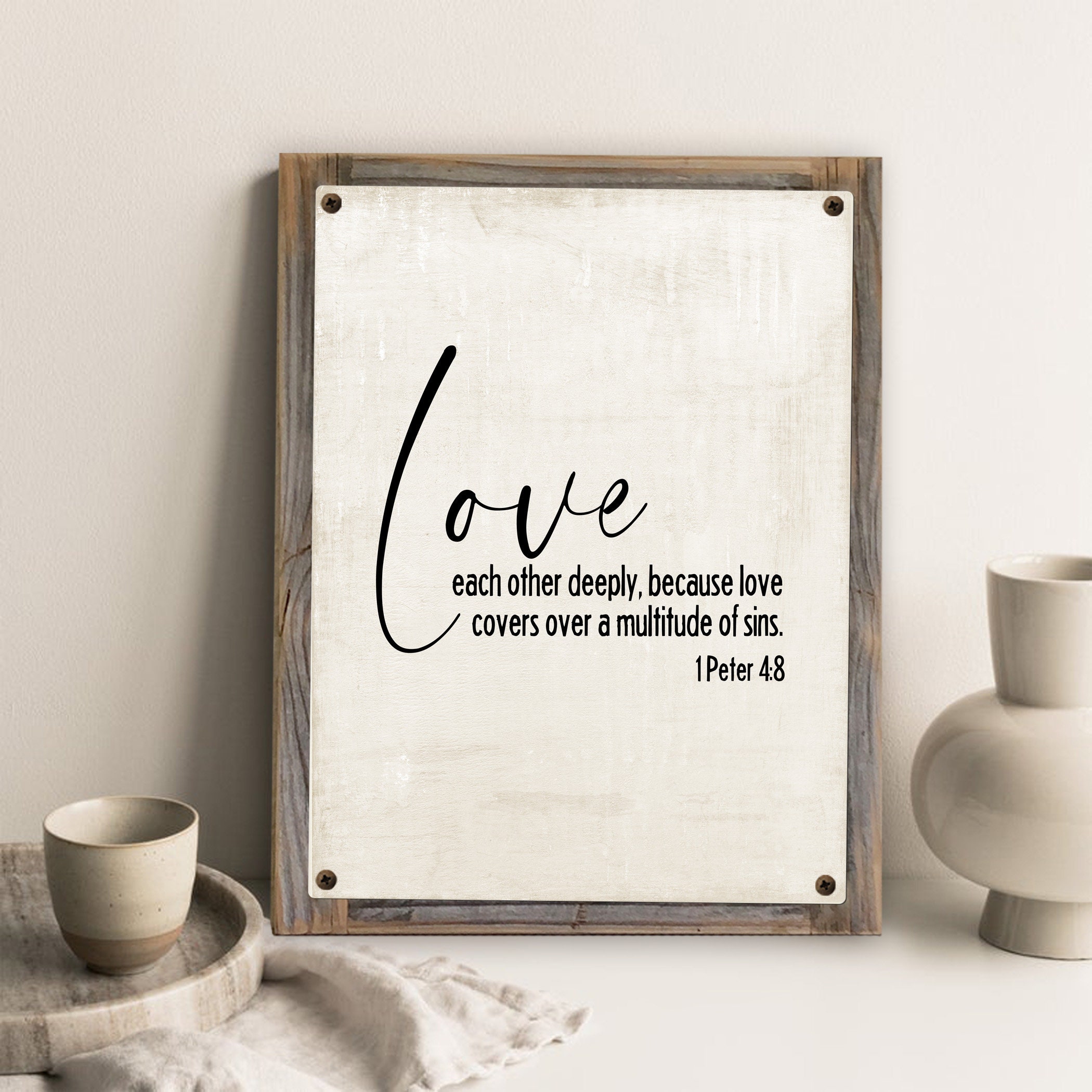 Love Covereth All Sins {Enamel Pin} Love Covereth All Sins {Enamel Pin}
