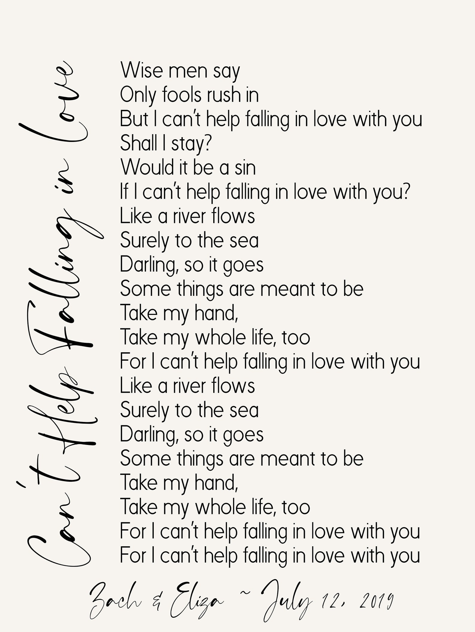 If I Ever Fall In Love Lyrics - 80teyst