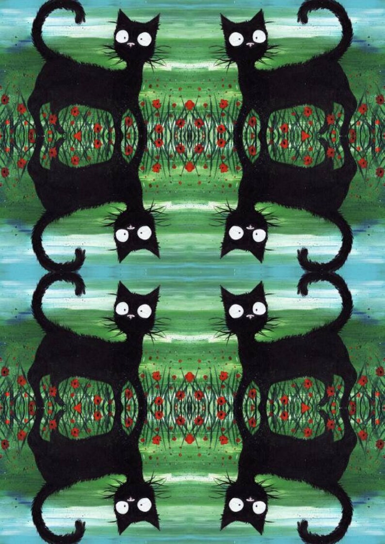 Shaded paper selection from 8 different designs snow star valley cat fox