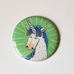 Pocket Mirror Unicorn image 1