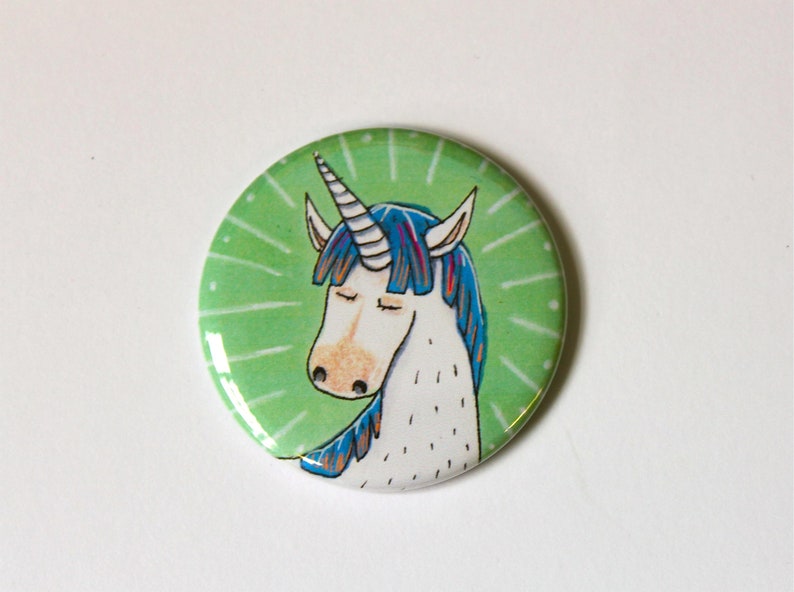 Pocket Mirror Unicorn image 1