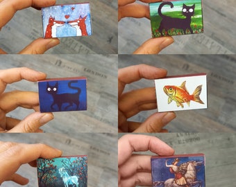Matchbox with motif selectable from assortment Elf Fox