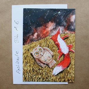 postcard &quot;Stargazer&quot;