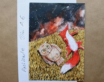 Postkarte "Sternengucker"