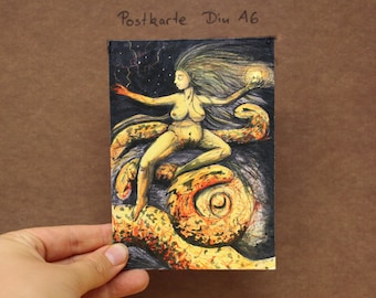 Postkarte Magie