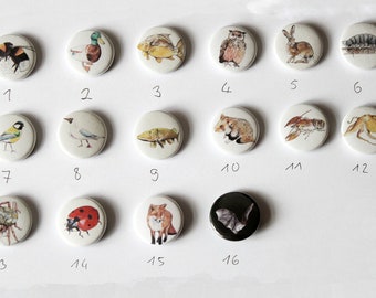 Button Local Animals (selectable from range)