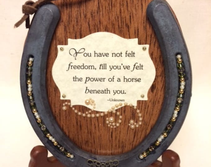 Horse Shoe Quotes Etsy