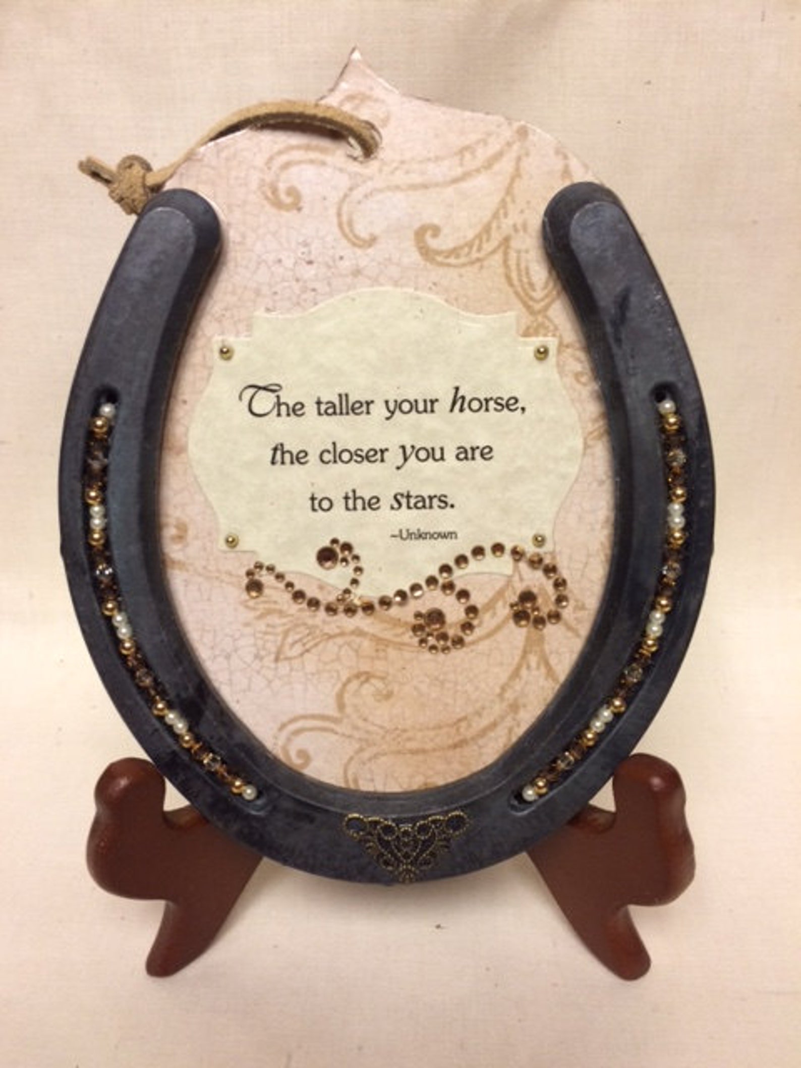 Horse Shoe Quotes Etsy