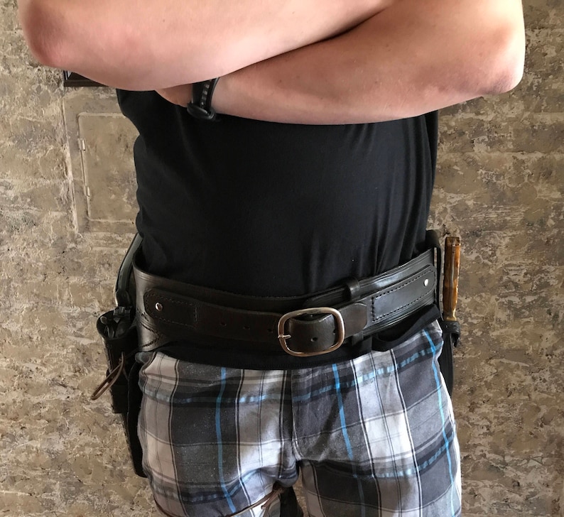 Drop Belt Holster & Matching Knife Sheath Etsy