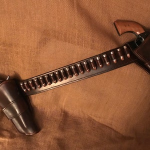 Volledig gevoerd - Double Rig met rechtshandige Strong Draw en rechtshandige Cross Draw Holster