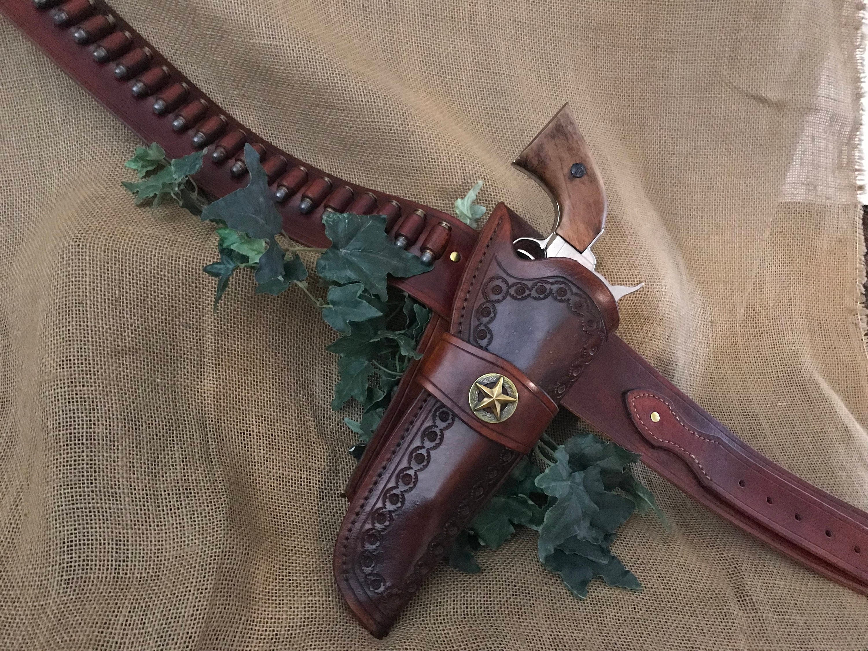 Large Western Holster & Belt