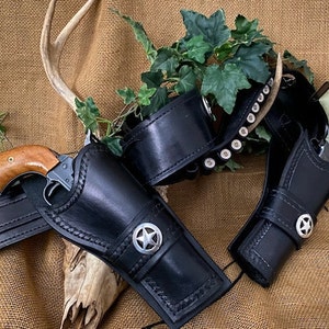 Drop Belt Holster & a Cross Draw Holster on a Belt