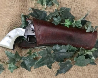 Plain Jane Hand-Made Leather Holster ( Can be made Cross Draw or Straight Draw)