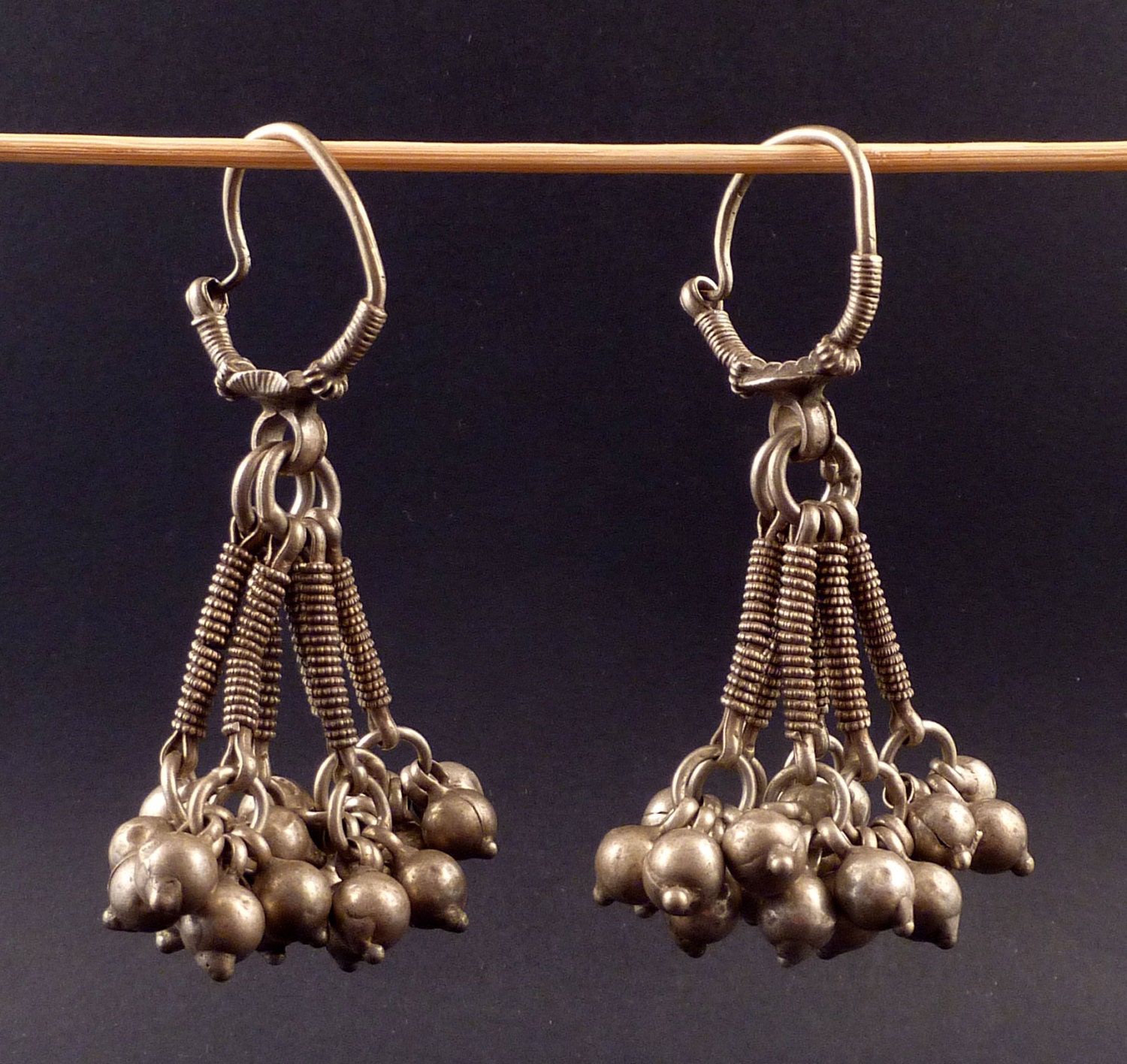 Indian Tribal Ethnic Earrings Silver Indian Jewelry Jewellery From Himachal Pradesh Ethnic Tribal Jewelry Indian Ethnic Silver Etsy