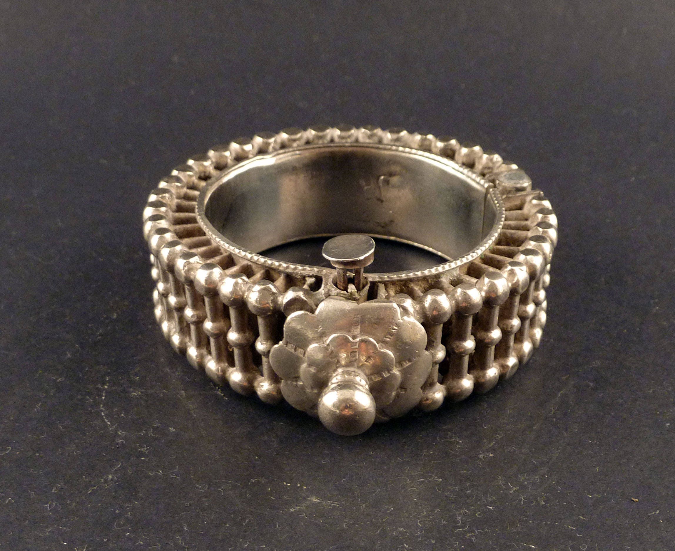 Old Rajasthan bangle silver bracelet from India Indian Etsy