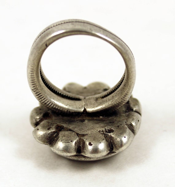 Heavy Fulani tribal ring from the Sahel, African … - image 3