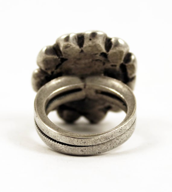 Heavy Fulani tribal ring from the Sahel, African … - image 6