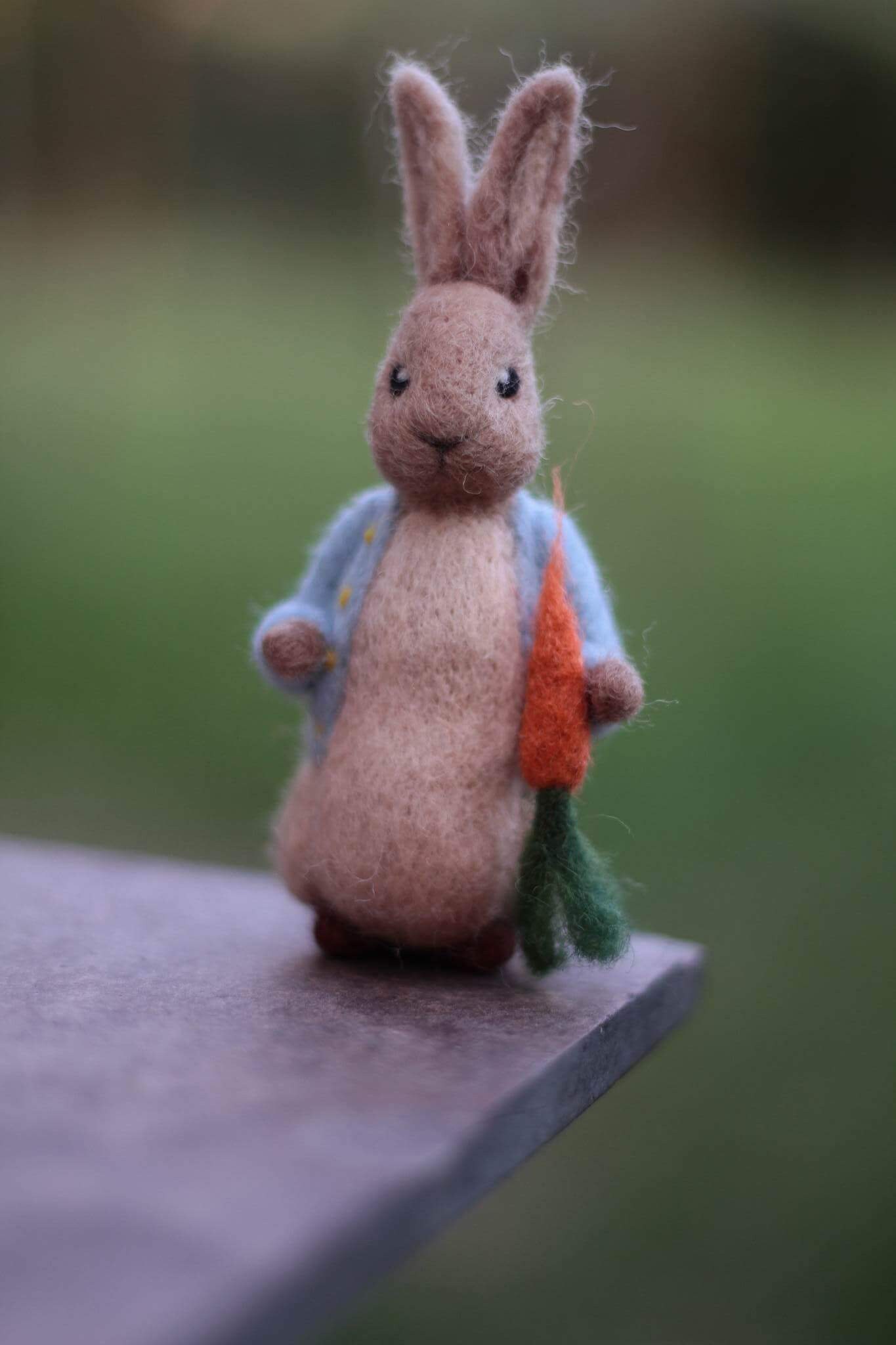 Needle Felted Peter Rabbit, Artist Rabbit Bunny, Beatrix Potter Art ...