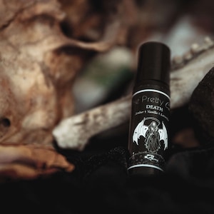 Death Tarot Card Roll On Vegan Cruelty Free Perfume Oil Fragrance Oil