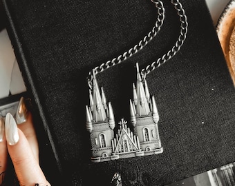 Tyn Gothic Cathedral Architecture Chain Necklace