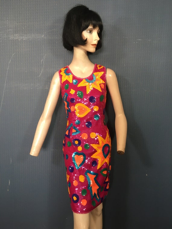 Rockin psychedelic sixty’s GoGo dress