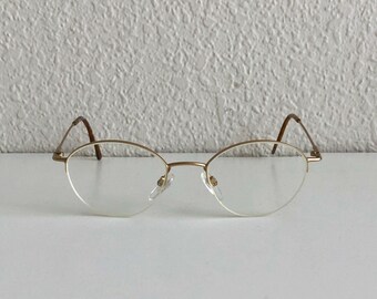 Vintage Club LA 9901 Large Rectangular eyeglass frames Austria 1990s NOS 