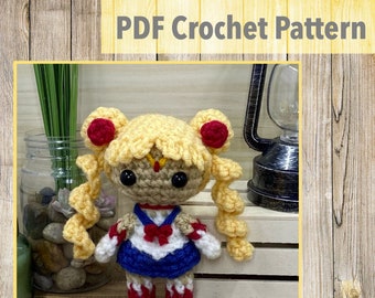 Crochet Pattern - Sailor Moon - The Artisan’s Nook ‘Bits’