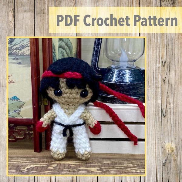 Crochet Pattern - Ryu - The Artisan's Nook 'Bits'