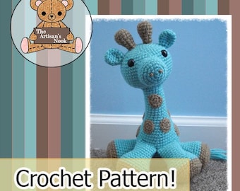 Amigurumi Giraffe - The Artisan&#39;s Nook Pattern