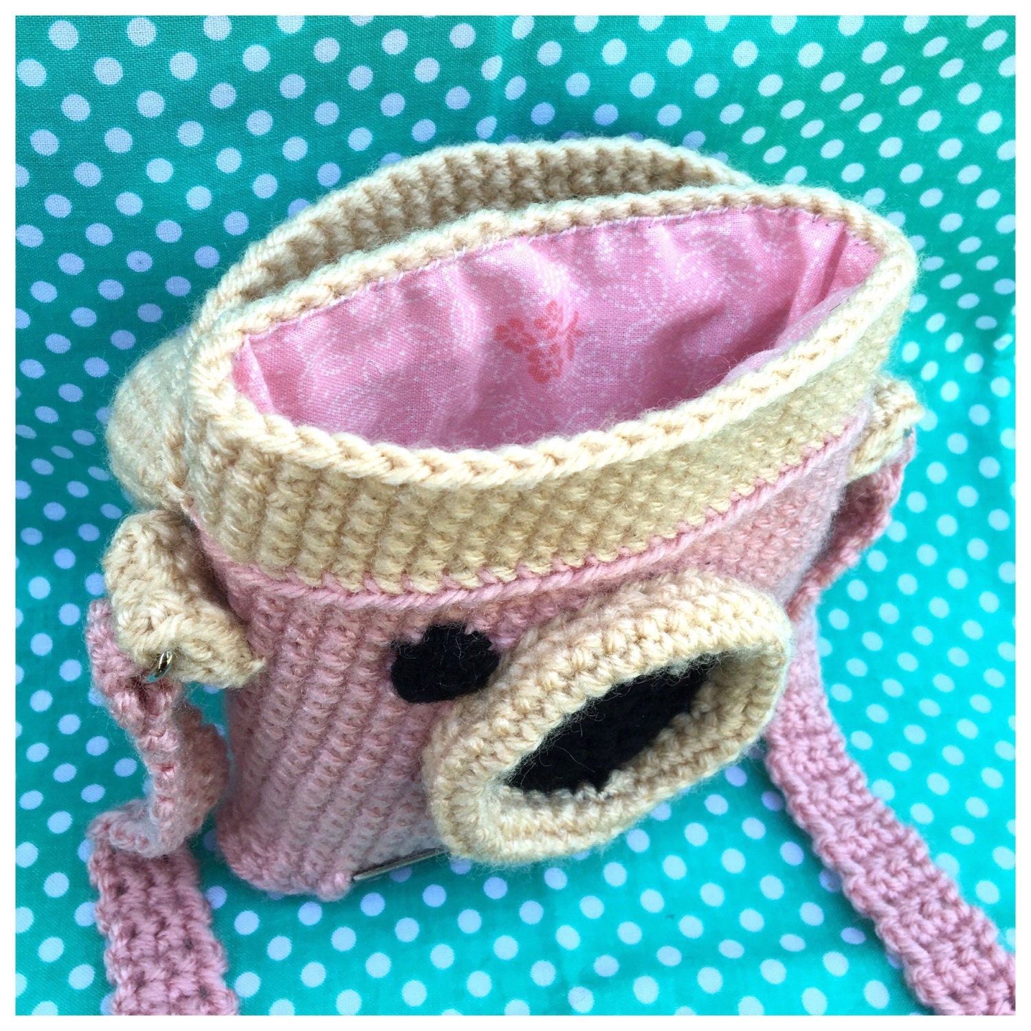 Vintage Camera Bag Crochet Pattern polaroid Instax Lomo Etsy Canada