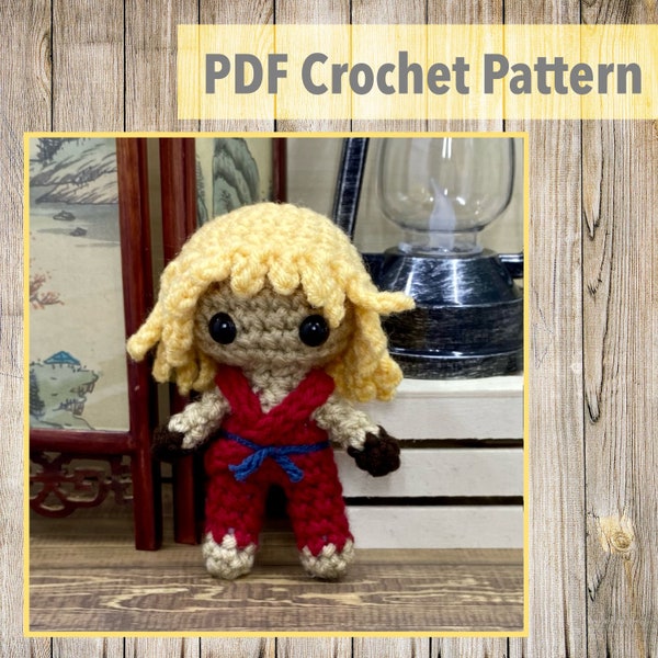 Crochet Pattern - Ken - The Artisan's Nook 'Bits'