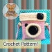 Vintage Camera Bag Crochet Pattern - (Polaroid, Instax, Lomo) 