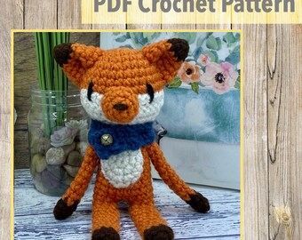 Crochet Fox - The Artisan's Nook Pattern